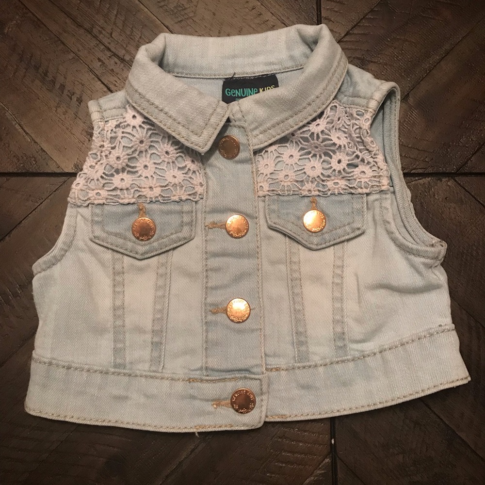 Denim vest